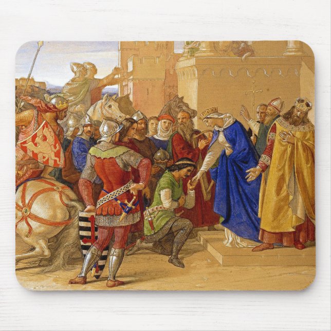 King Arthur and Knights of the Round Table Mouse Pad (Front)