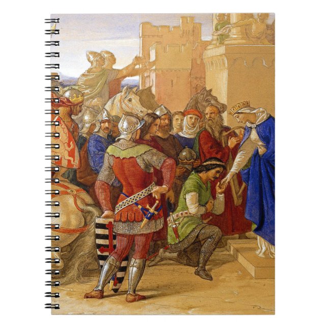 King Arthur and Knights of the Round Table Notebook (Front)