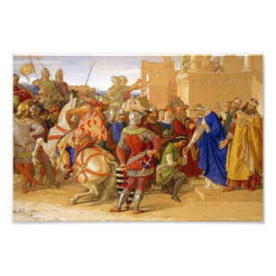 King Arthur and Knights of the Round Table Photo Print