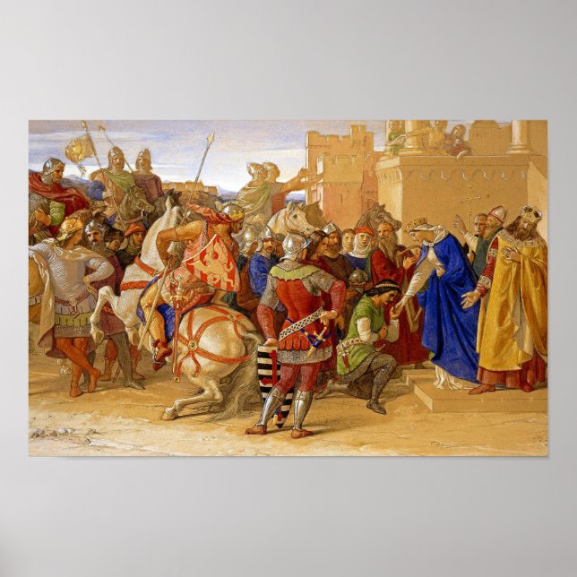 King Arthur and Knights of the Round Table Poster (Front)