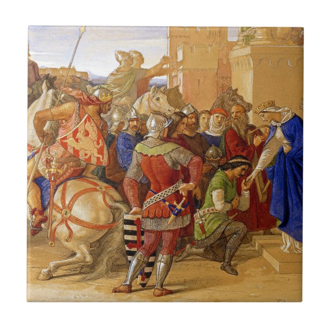 King Arthur and Knights of the Round Table Tile (Front)