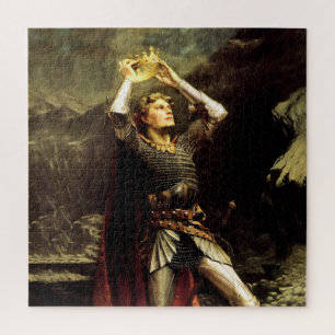 King Arthur by Charles Ernest Butler Jigsaw Puzzle