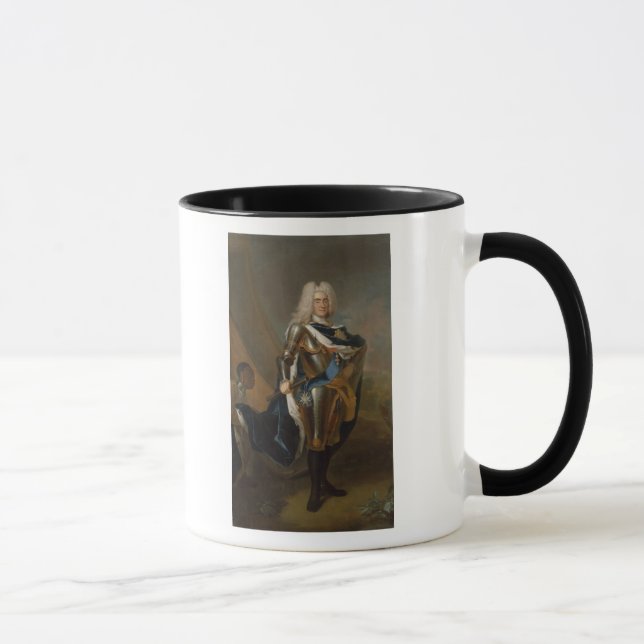 King Augustus II of Poland, before 1730 Mug (Right)