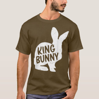 King Bunny Matching Couple Group Funny Family East T-Shirt