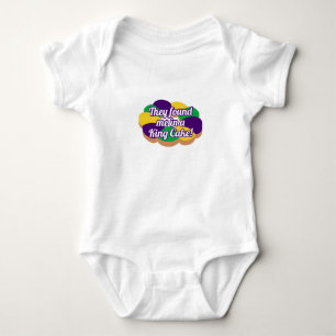 King Cake Baby Bodysuit