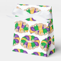 King Cake Favour Boxes