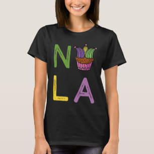 King Cake Mardi Gras New Orleans Parade Shenanigan T-Shirt