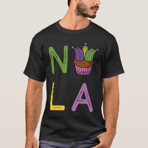 King Cake Mardi Gras New Orleans Parade Shenanigan T-Shirt