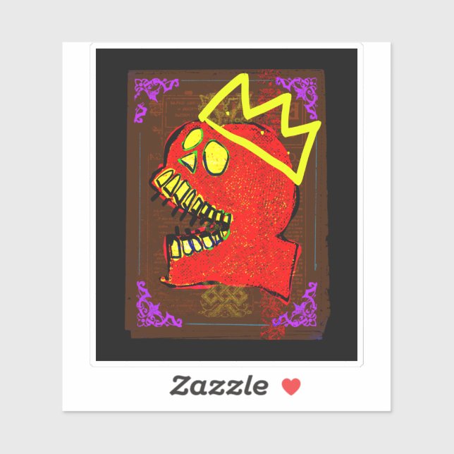 King Calavera Skull Day of the Dead NFT Art (Sheet)