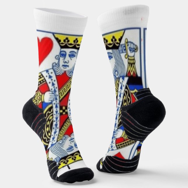 KING CARD SOCKS (Angled)