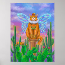 King cat Poster