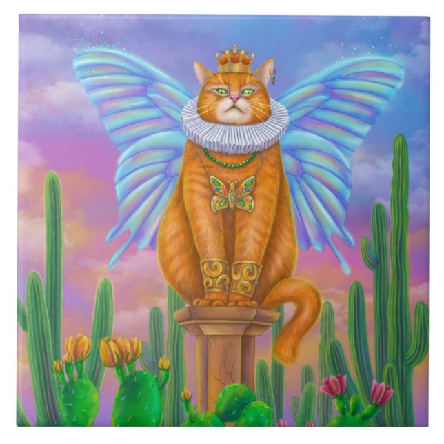 King cat   tile (Front)