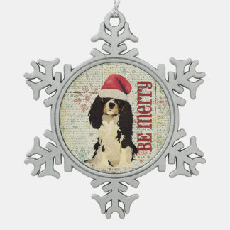King Cavalier Be Merry Ornament