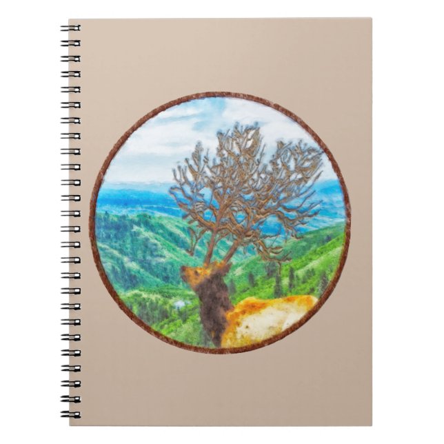 King Cervus Spiral Notebook (Front)