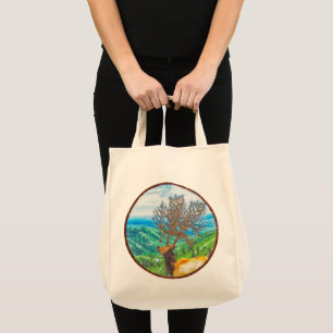 King Cervus Tote Bag