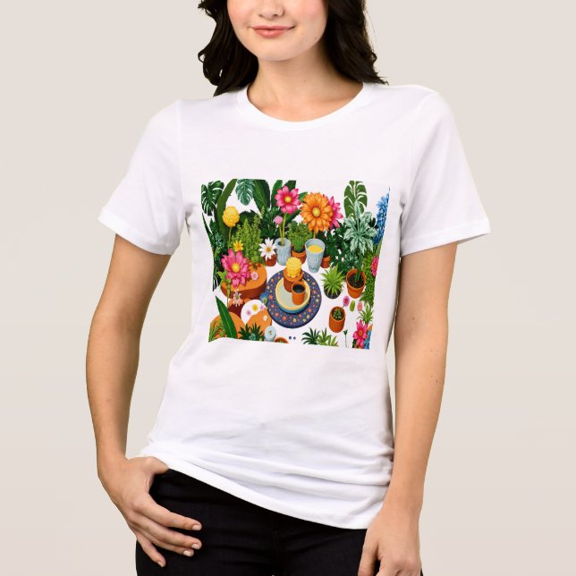 king cezar Tri-Blend shirt (Front)