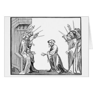 King Charlemagne (742-814) receiving the Oath of F