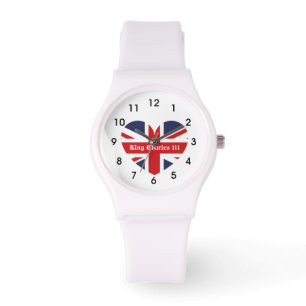 King Charles 111 Coronation England Flag Watch
