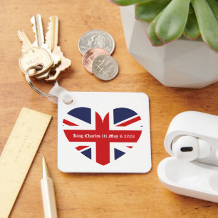 King Charles 111 Coronation Key Ring