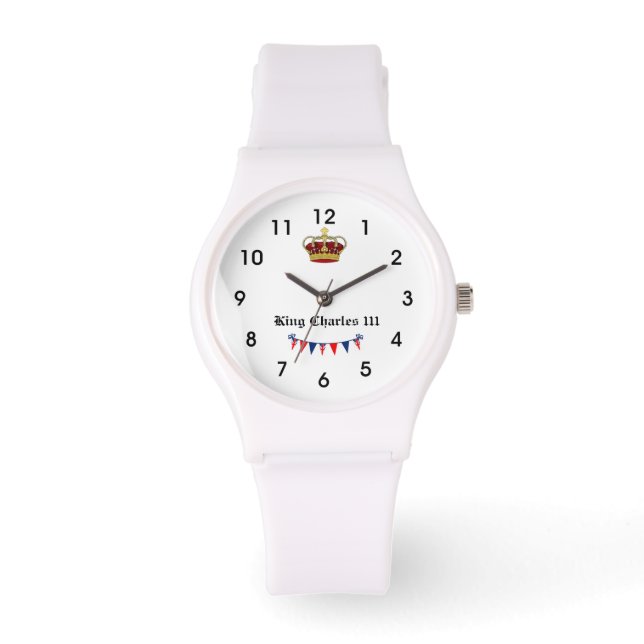 King Charles 111 Crown Royalty Watch (Front)