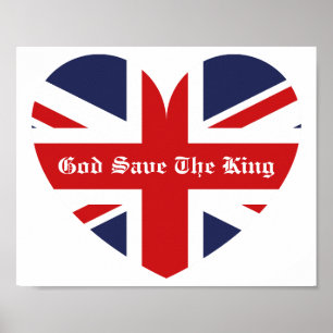 King Charles 111 /God Save the King  Poster