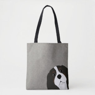 King Charles Cavalier Allover Tote Bag