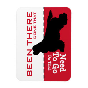 King Charles Cavalier Cocker Go Potty Magnet