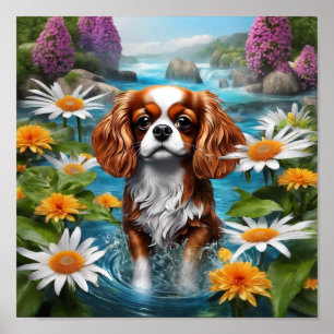 King Charles Cavalier  Poster