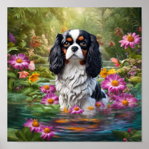 King Charles Cavalier  Poster