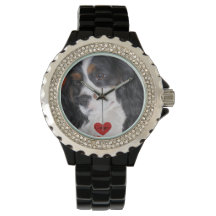 King Charles Cavalier Spaniel Portrait Watch
