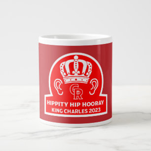 King Charles English Royal Coronation 2023 Large Coffee Mug