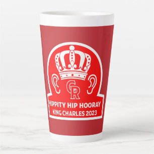 King Charles English Royal Coronation 2023 Latte Mug