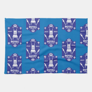 King Charles English Royal Coronation 2023      Tea Towel
