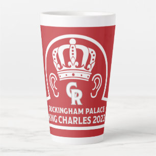 King Charles English Royal Coronation Latte Mug