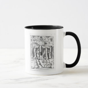 King Charles II hiding in an oak tree Mug
