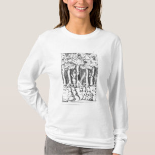 King Charles II  hiding in an oak tree T-Shirt
