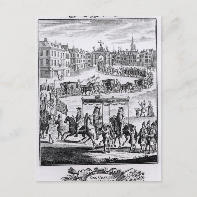 King Charles II Postcard (Front)