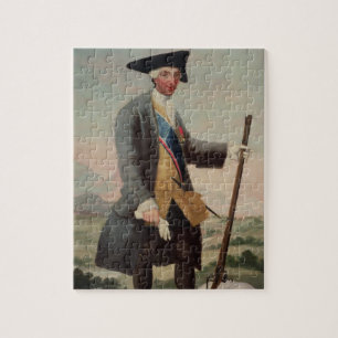 King Charles III (1716-88) as a Huntsman, 1786/88 Jigsaw Puzzle