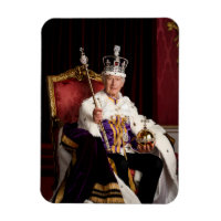 King Charles III Buckingham Palace portrait