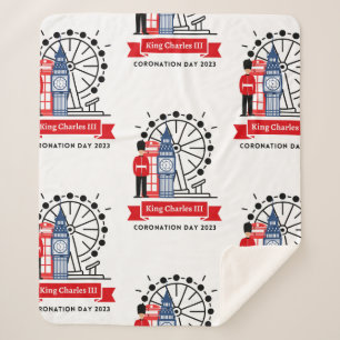 King Charles III Coronation Blanket