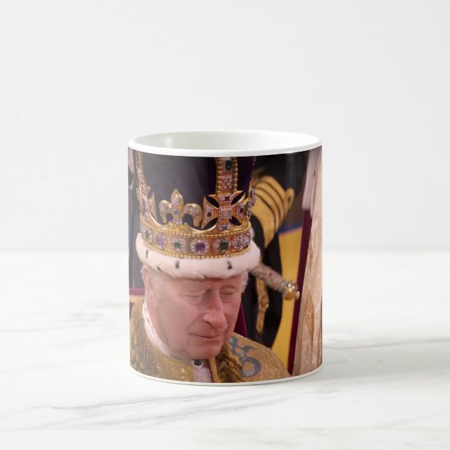 King Charles III Coronation Coffee Mug (Center)