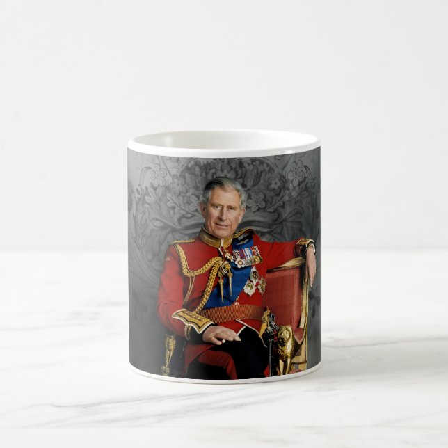 King Charles III Coronation Coffee Mug (Center)