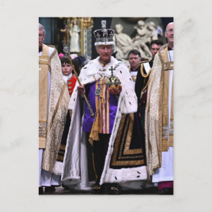 King Charles III Coronation Day Postcard