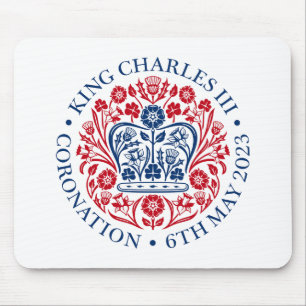 King Charles III Coronation Mouse Pad