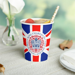 King Charles III Coronation Paper Cup