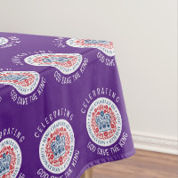 KING CHARLES III Coronation Purple Souvenir