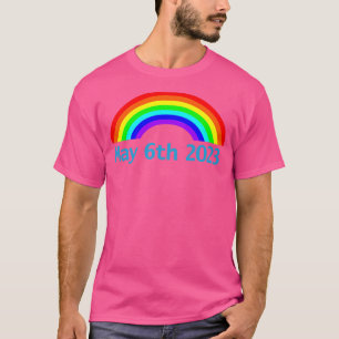 King Charles III Coronation Rainbow May 6th 2023 T-Shirt