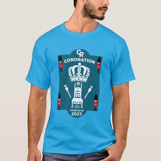 King Charles III Coronation Street Party T-Shirt (Front)