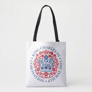 King Charles III Coronation Tote Bag