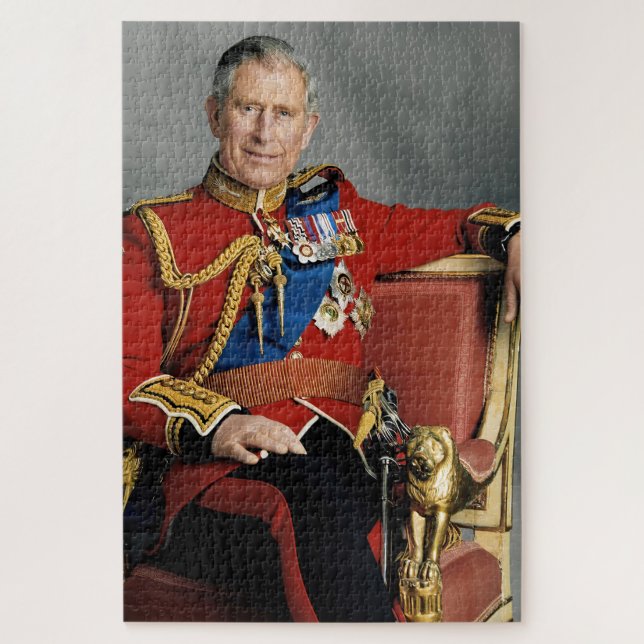 King Charles III  Jigsaw Puzzle (Vertical)